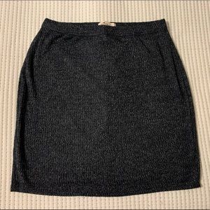 Ribbed Knit Skirt